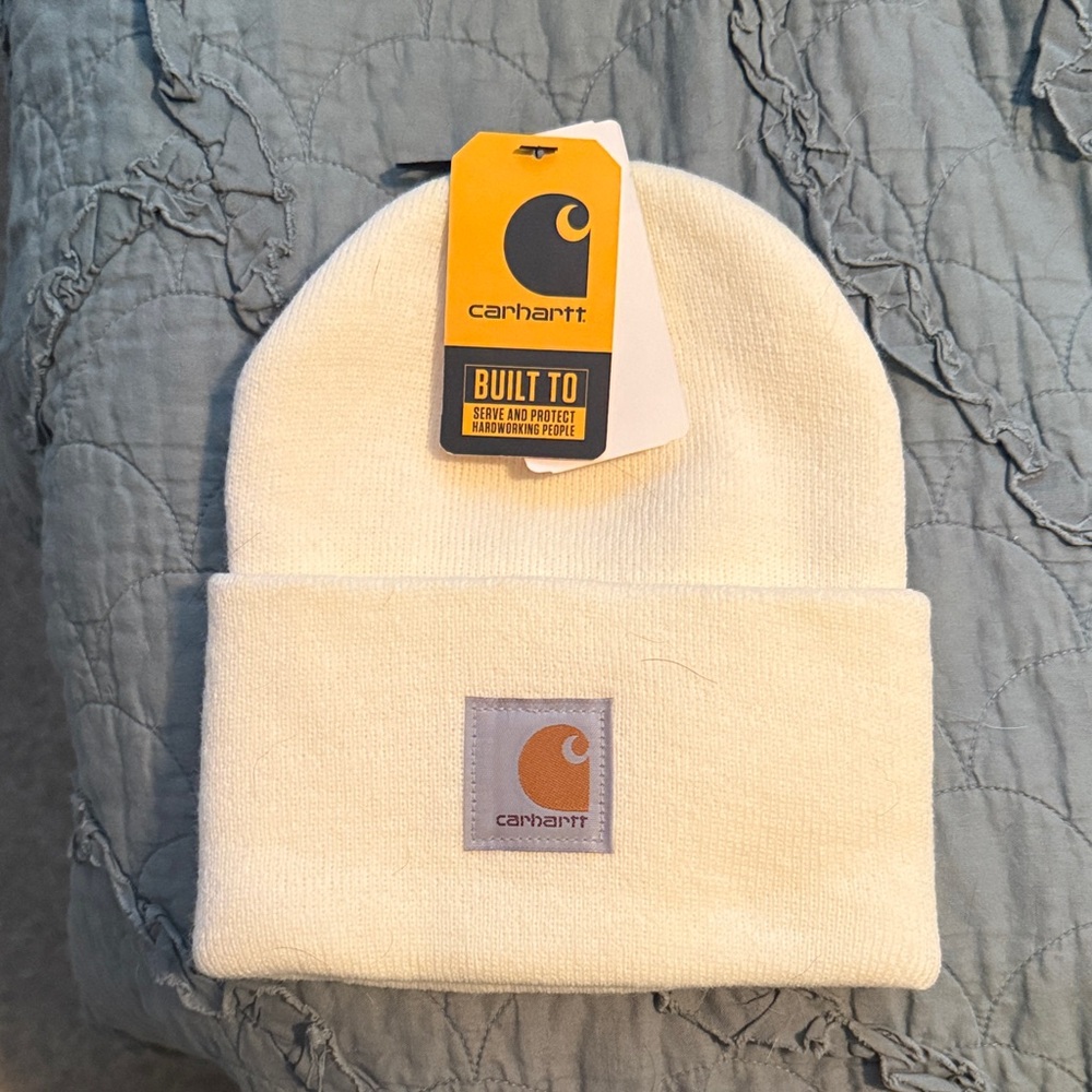 Carhartt women’s Cream Beanie